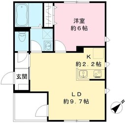 仮称　フィカーサＫ下馬の物件間取画像